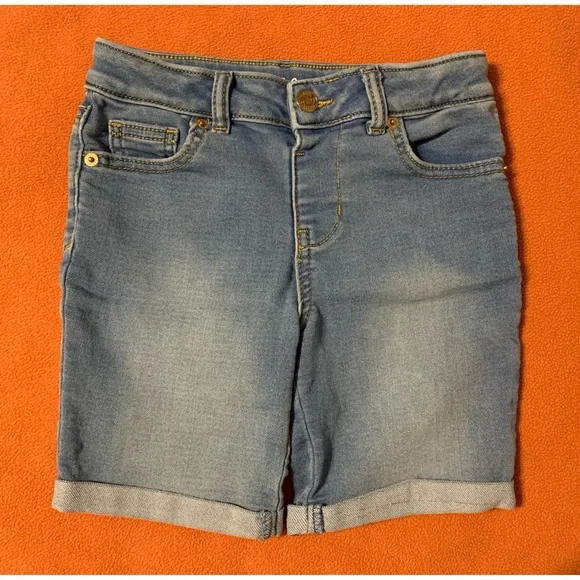 Cat & Jack Girls Jean Shorts - Picture 3 of 7